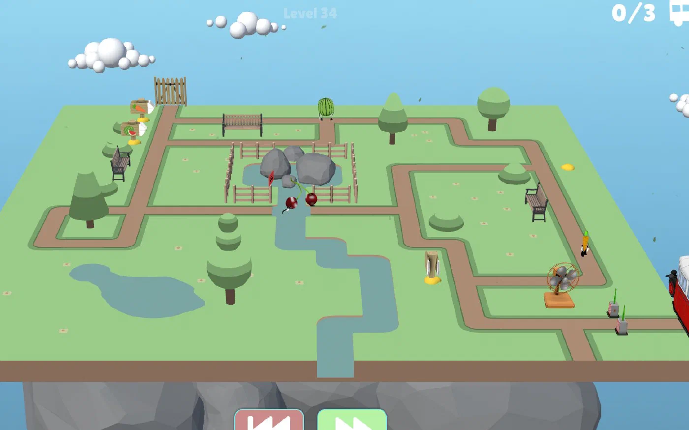 Greens and Machines — gameplay still